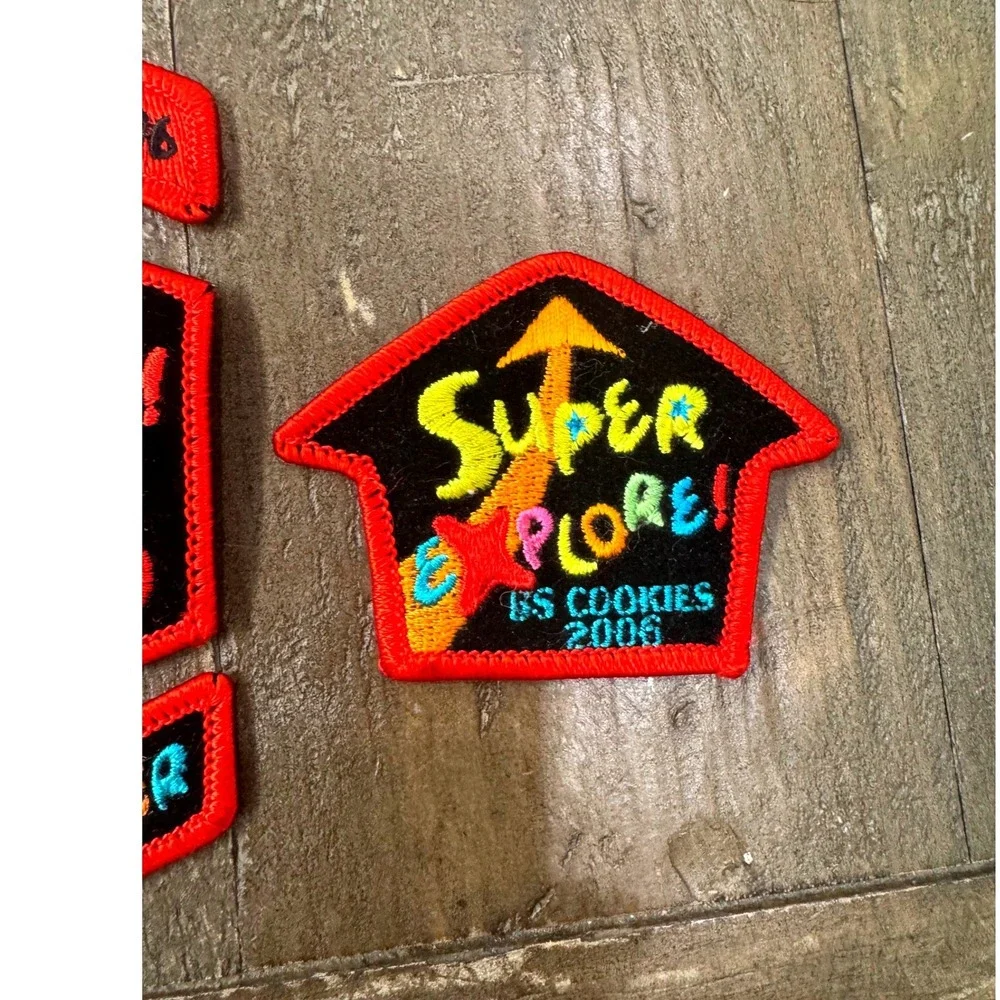 Girl Scouts Cookie Sale 2006 Patch Lot Super S'more Goal Getter GSUSA